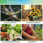 Grafting Knife with 2 Grafting Tape for Pruning Budding Fruit Tree Floral