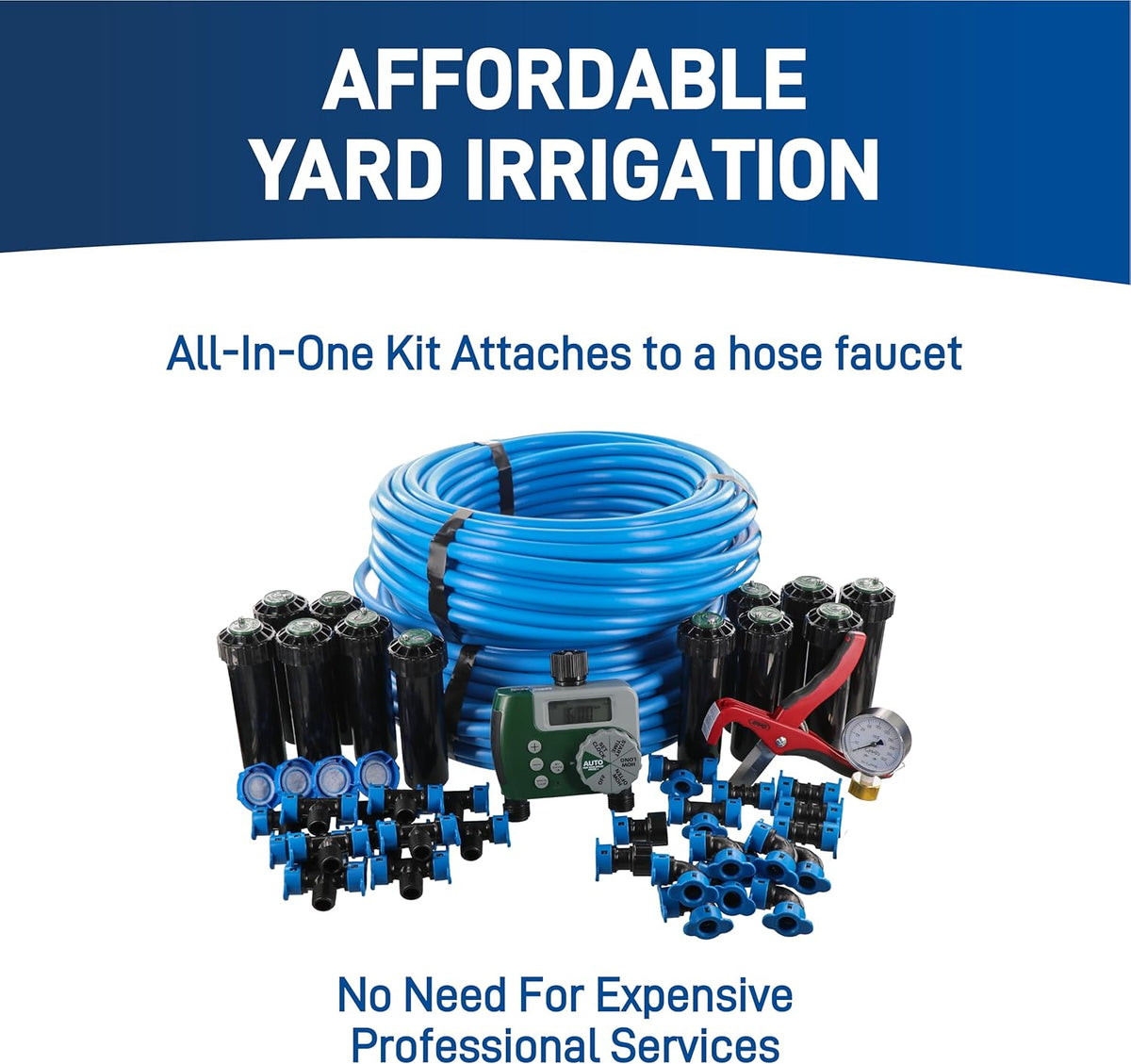 Orbit 50021 2-Zone All-in-One Automatic Watering System