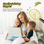 ZAP IT! Electric Fly Swatter Racket - 3,500 Volt Bug Zapper Racket - Battery-Powered Fly Zapper and Mosquito Racquet Zappers with AA Batteries Included - Lightweight and Compact for Indoors or Outdoor