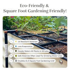 Garden Grid Watering System, 4x8 | Garden Irrigation System for Garden Beds | Pre-Assembled, Waters Every Plant, 2-Min Setup, USA-Made, Lasts 5–10x Longer Than Drip Irrigation | Standard, 44"x88"