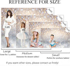 Bokeh Photography Backdrop Blue Grey Spots Sparkle (No Real Glitter) Background Weeding Baby Shower Birthdat Newborn Baby Portrait Photo Studio Props (8x6ft(96x72 inch))