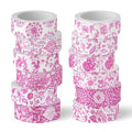 Whaline 12 Rolls Pink Floral Washi Tape Chinoiserie Flower Decorative Masking Tape Set Vintage Wrapping Paper Tape for Scrapbook Journal DIY Art Crafts