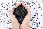 10000 pcs/Pack Wedding Table Scatter Confetti Crystals Acrylic Diamonds Vase Fillers 4.5 mm Rhinestones for Wedding, Bridal Shower, Vase Beads Decorations (Black)