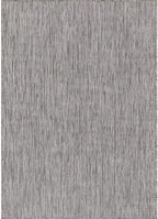 Washable Indoor Outdoor Rug 9x12 Weather Resistant Area Rugs Modern Solid for Porch Deck Balcony Backyard Patio Outside Carpet (9 X 12 Silver Grey)