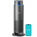 Aiper IrriSense 2 Lawn Sprinkler, Smart Irrigation System, Multi-Zone Plant-Specific Watering, Smart Scheduling, Weather-Adaptive Irrigation with Rain Sensor, for Lawns up to 4,800 sq.ft.-Blue