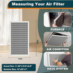 12x20x1 Reusable Air Filter, Washable, MERV 8, Permanent Electrostatic Air Filter, Lasts a Lifetime, Breathe Safely at Home or in the Office