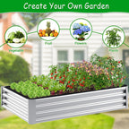 6x3x2FT Raised Garden Bed Liner for Gardening Outdoor, 2mm Thick, Rectangle