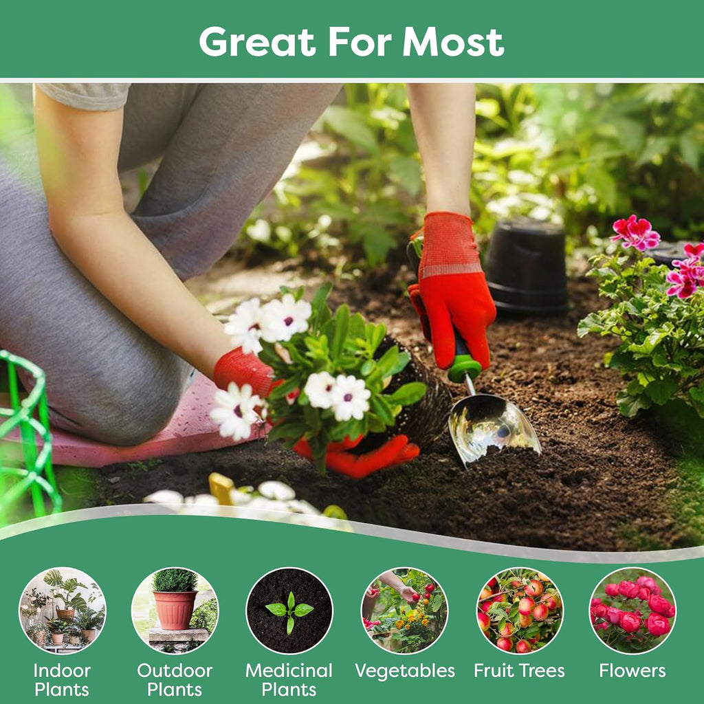 20-20-20 Water-Soluble Fertilizer – Powder for Liquid Plant Food for Indoor & Outdoor Plants, Orchids, Vegetables, Lawns, Flowers – 20 20 20 Fertilizer (20 QUARTS)