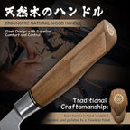 Purple Dragon Knife Set, 3Pcs Kitchen Knives Set, German VG10 Steel Japanese Chef Knife 7.8 Inch Santoku Knife 7 Inch Utility Knife 5.1 Inch, Razor-Sharp Knives with Gift Box