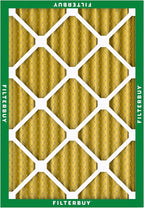Filterbuy 14x20x2 Air Filter MERV 11 Superior Pet & Allergy Defense (12-Pack), Electrostatic Pleated HVAC AC Furnace Filters Replacement, Made in USA (Actual Size: 13.50 x 19.50 x 1.75)