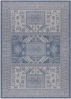 Keen Home Design Terrace Outdoor Area Rug - 5x8 Washable Indoor/Outdoor Rug for Patio, Kitchen, Balcony, Beach, Garden, Deck and Porch, Size: 5'3"x7'7"