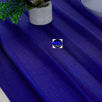 MDS Halloween Chiffon Table Runner - 20 Pack, 29 x 170 Inches, 14ft Each - Sheer Spooky Table Runners for Haunted House Parties, Trick-or-Treat Tables, Witchy Décor, Wedding & Events - Royal Blue