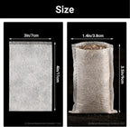 Seed Starter Bags Small, 200PCS 3x4 inch Non-Woven Nursery Plant Grow Bags, Fabric Seedling Bags Pots Pouch for Plants Seeding Clones Home Garden Supply