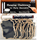 UCEC Mini Erasable Chalkboards, Double Sided Blackboard with Hanging String for Markers & Chalks, Message Board Signs, Food Labels, Wedding Parties, Pack of 12