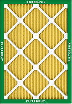 Filterbuy 15x20x1 Air Filter MERV 11 Superior Pet & Allergy Defense (12-Pack), Electrostatic Pleated HVAC AC Furnace Filters Replacement, Made in USA (Actual Size: 14.50 x 19.50 x 0.75)