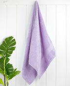 Cotton Paradise 4 Piece Turkish Bath Towels for Bathroom, 100% Cotton Extra Large Soft Plush Towels Bathroom Set, Lilac