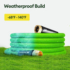 Maygrove 25 ft Garden Hose, 5/8 in ID, Heavy-Duty, Leakproof, Kink-Resistant Water Hose with Swivel Brass Fittings, 600 PSI Burst Rating, Ideal for Car Wash & Lawn Watering