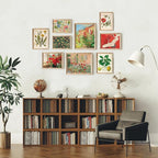 365DoRoTeYa Colorful Maximalist Wall Art – Funky Posters for Bedroom, Living Room, Kitchen & Office, Eclectic Home Aesthetic 9 Pcs (Unframed)