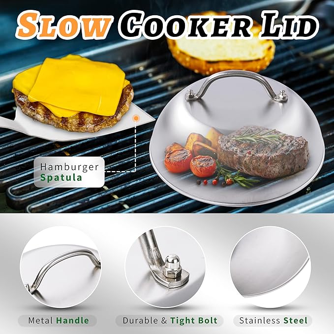 Griddle Accessories Kit for Blackstone – 14 PCS Flat Top Grill Tools Set with Stainless Steel Spatulas, Scraper & Bottles, Carry Bag Included – Outdoor BBQ Gift for Men