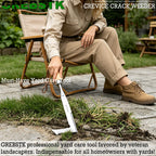 GREBSTK Crack Weeder Crevice Weeding Stainless Steel Sharp Lightweight Tool