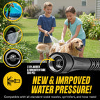 BIONIC STEEL 50 Ft Metal Garden Hose with Sprayer Nozzle