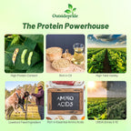 Outsidepride Soybean Seeds - 5 lbs High-Protein & High Yield Heirloom Variety Soy Beans, Ideal for Oil Processing, Forage, Animal Food Plots, & Wildlife Feed for Poultry & Other Farm Animals