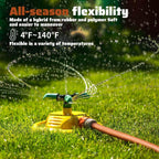 Worth Short Lead-in Hybrid Garden Hose 5/8 in. x 10 ft. -Kink Free, No Leaking, Male/Female Fittings -Heavy Duty Durable Flexible Lightweight Water Pipe -Brass Aluminum Ends for Household & Yard Use