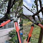 SHIND Lopper Heavy Duty Branch Cutter Tree Clippers with Compound Action, Chops Thick Branch Ease, Garden Loppers Pruning, 15 Inch Tree Trimmer with 1.6” Clean Cut Capacity (15 Inch）