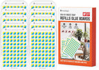 Mosalogic Sticky Card Plug Refill Replacement Glue Cards for Flying Insect Trap Indoor-10pack (No Device)
