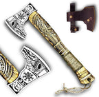 Poshland Custom Handmade Axe/Leather Cover - Vertical Carry, Multipurpsoe Tool