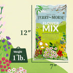 Ferry-Morse Red, White & Blue Mix Bulk Flower Seeds, 1lb