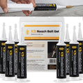 Cockroach Killer Indoor Home Gel (8 PCS) - Combat Gel Alternative with Fipronil 0.05% | Roach Bait Station for Pest Control | 97% Efficacy for American Roaches (99% for German)