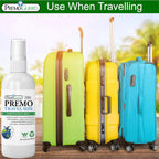 Premo Guard Travel Bed Bug, Mite & Lice Spray 3 oz - TSA Carryon Approved - Natural Stain & Odor Free - Public Transportation, Accommodations & Luggage - Chid & Pet Safe (3 Pack)