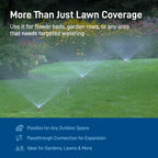 Orbit Port-A-Rain Above-Ground Sprinkler System, Green - 58092