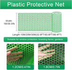 Wire Fence Mesh Green Plastic Mesh Roll 39.3″ Wide Poultry Fencing Multi-Use Garden Fence for Snow Fence Chicken Plants Balcony Protection Barrier(Size:1x30M - Mesh 1.8cm)