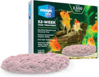 Fish Tank Rocks for Enhancing Water Clarity with Your Regular Cleaning Routine, Fish Friendly Aquarium Rocks, All Natural Aquarium Decor - Large - Covers Upto 3500 Gallons
