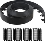 Gardzen Landscape Edging Kit, 40-Foot Long, 3-Inch Tall, No Dig Garden Edging Border for Flower Beds, Tree Rings, Pathways, Includes 40 Spikes