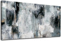 NINEASO Black Gray Abstract Wall Art - Abstract Canvas Pictures for Wall Decor Modern Abstract Canvas Painting Artwork for Living Room Bedroom Home Office Wall Decorations 29" x 58"