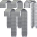 12 Inch Rebar Ground Stakes Heavy Duty J Hook 55 Pack Metal Spikes Galvanized Ground Anchors Tent Stakes for Fence, Bounce House, Gazebos and Outdoor Decorations Inflatables