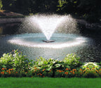 Scott Aerator DA-20 Display Pond Aerator - 1 Horse Power 115V 100ft Cord | Aerating Pond Fountain for up to 1 Acre Ponds | Pond Aerator Pump for Small Ponds | Pond Aeration Systems
