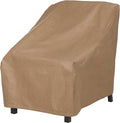DUCKCOVERS Essential Water-Resistant 40 Inch Patio Lounge Chair Cover, Patio Furniture Covers
