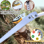 xixi-home 4.6-9.8 Ft Cut and Hold Pruners Long Reach Pole Saw Pruning Shears and Hold Bypass Pruner Extendable Tree Trimmer with Dedicated Serrations Telescoping Fruit Picker