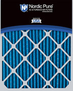 Nordic Pure 20x20x1 (Actual Size: 19 1/2 x 19 1/2 x 3/4) Pleated MERV 7 Air Filters 2 Pack