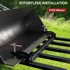 YITAMOTOR Clamp on Debris Forks Fits 48'' Bucket, 2500 lbs Heavy Duty Quick Attach Pallet Forks for Tractor Loader Skid Steer