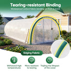 Quictent 25x10x6.6 FT Premium Greenhouse for Outdoors with 2 Door Frames