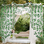36 Pack 252 Feet Vines,Ivy,Ivy Garland,Fake Ivy,Fake Leaves,Ivy Vines,Artificial Vines,Green Vines,Leaves Room Decor,Vines for Bedroom,Wall Decor,Wedding Party