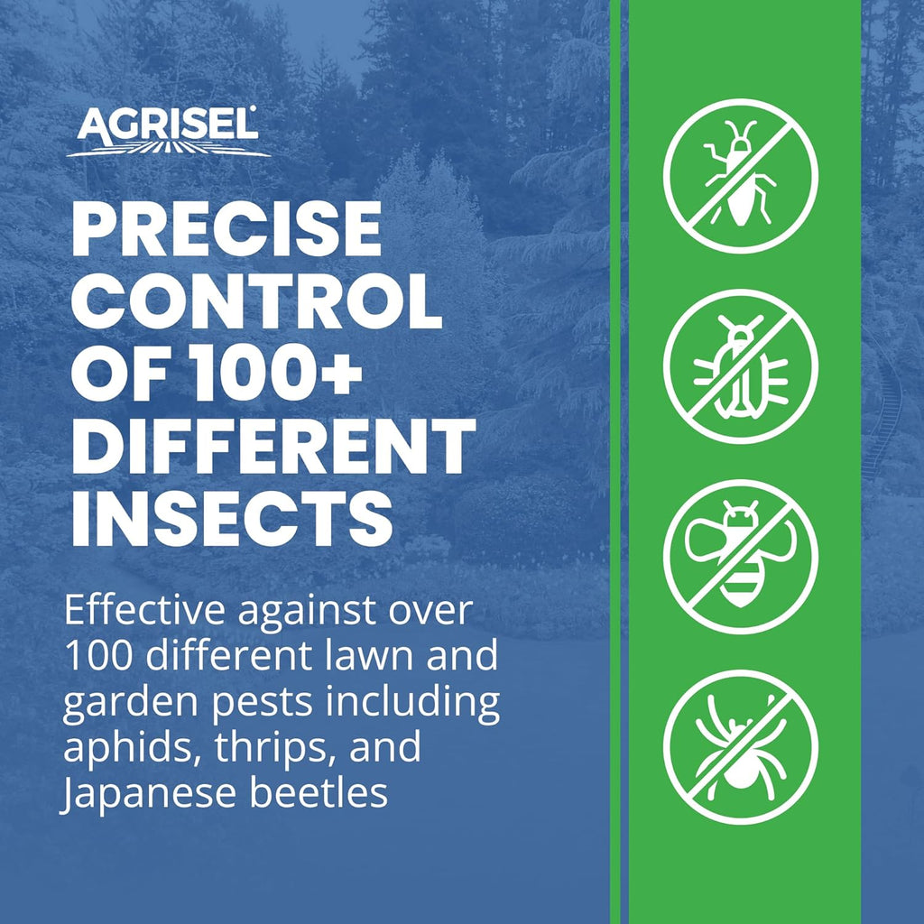 ImidaPro 2SC/Midash 2SC Insect & Pest Control, Residential & Commercial, Effective Against 100+ Pests, Outdoor Use Only, Includes 3-Pack of Agrisel Protective Gloves, 128 Ounces