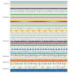 emmoolife 40 Rolls Washi Tape Set, Vibrant Color Palette-Themed Cute Decorative Tapes for Scrapbooking, Bullet Journaling, Junk Journal Supplies, DIY Planner Art, 5-30mm Wide