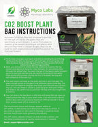 Co2 Boost Self-Activated Mushroom Grow Bag for Plants, Grow Rooms & Tents 2.0