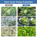 Plant Covers Freeze Protection,10 ft x 40 ft 1.1oz/yd² Thicker Floating Row Blanket Cover Fabric Plant Cloth for Winter Frost Snow and Garden Protection